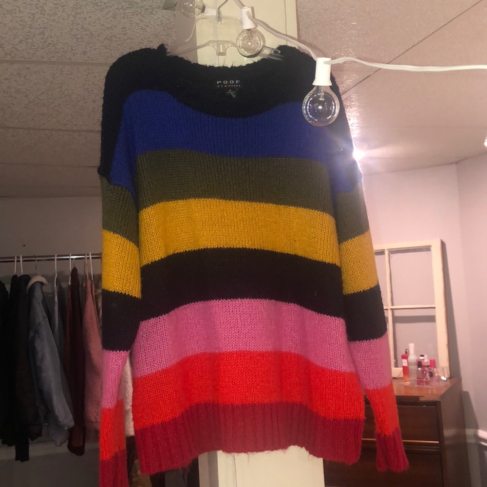 Rainbow sweater